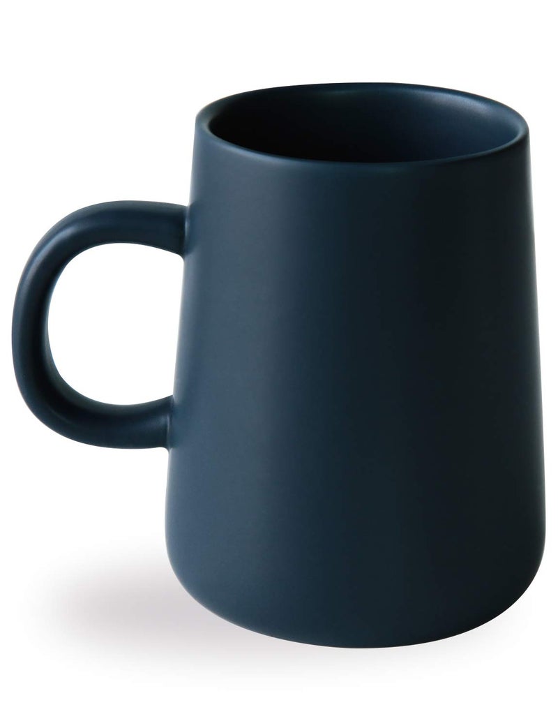 ARRADEN Coffee Mug, Matte Ceramic Coffee Cup, Both Hot & Cold Beverage Tea Cup for Office & Home, Suitable for Dishwasher & Microwave & Oven, 16.5 oz (Royal Blue) - Image 1